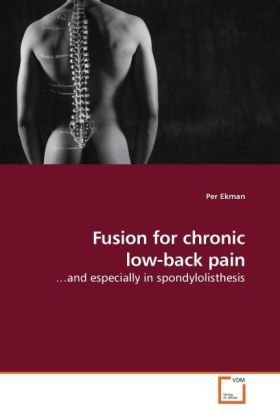 Produktbild: Ekman, P: Fusion for chronic low-back pain