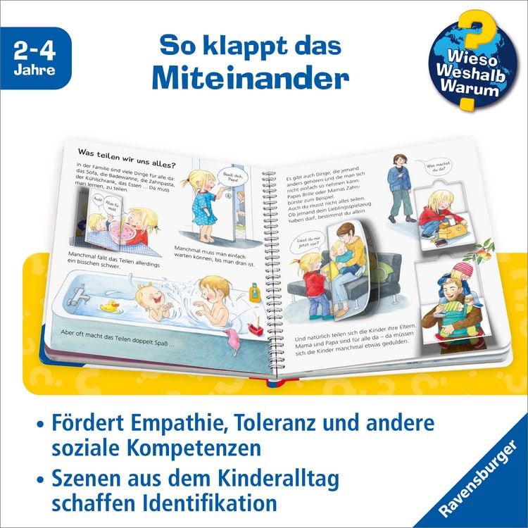 Produktbild: Wieso? Weshalb? Warum? junior, Band 66 - Helfen, teilen, sich vertragen