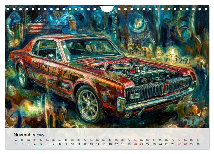 Produktbild: Steroide auf vier R&auml;dern (Wandkalender 2027 DIN A4 quer), CALVENDO Monatskalender