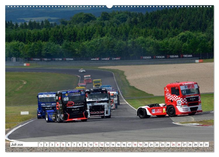 Produktbild: Abenteuer TRUCK RACING (Wandkalender 2026 DIN A2 quer), CALVENDO Monatskalender