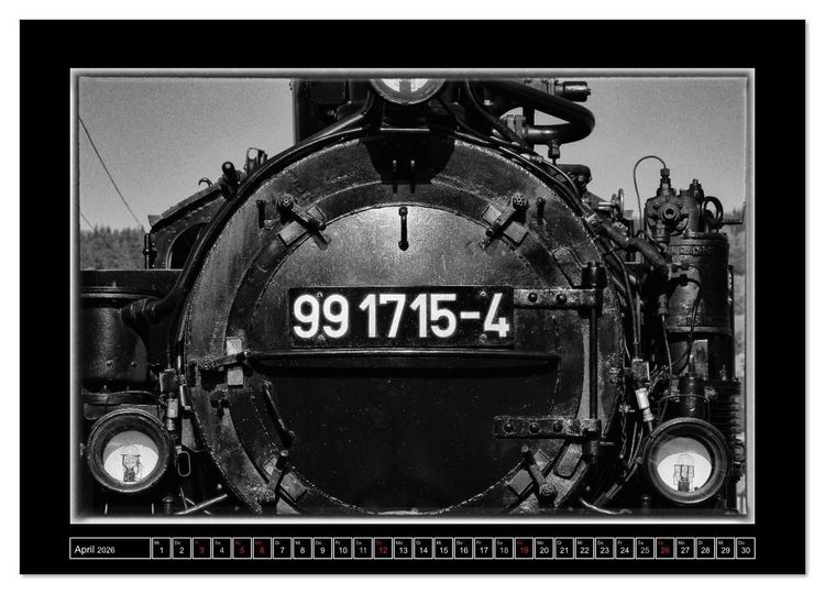Produktbild: Die Pre&szlig;nitztalbahn (Wandkalender 2026 DIN A3 quer), CALVENDO Monatskalender