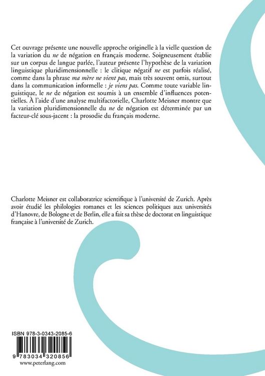 Produktbild: La variation pluridimensionnelle
