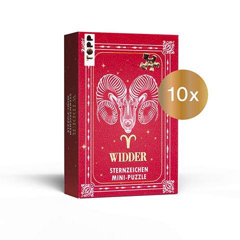 Produktbild: Sternzeichen Mini-Puzzle Widder