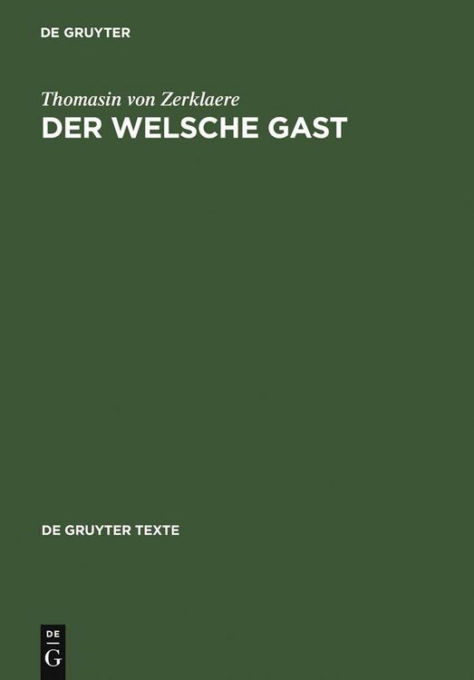 Produktbild: Der Welsche Gast