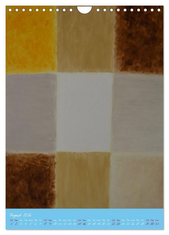 Produktbild: Airy and light color harmonies (Wall Calendar 2026 DIN A4 portrait), CALVENDO 12 Month Wall Calendar