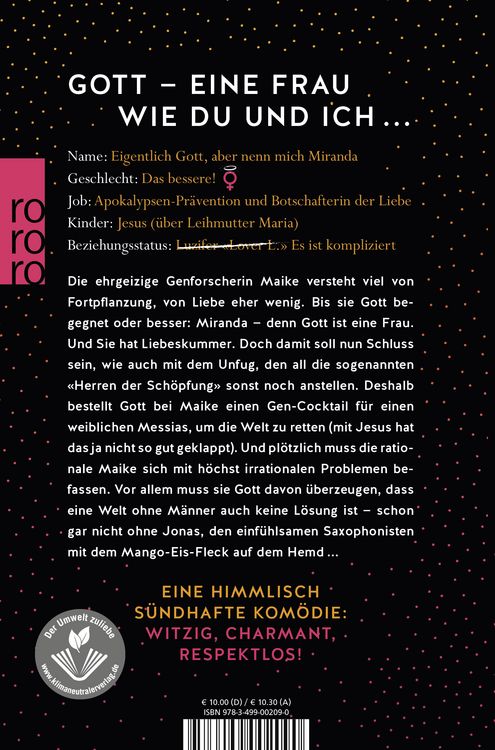 Produktbild: Ich traf Gott und Sie hei&szlig;t Miranda