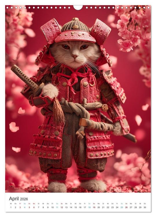 Produktbild: Katzen gegen Alltag (Wandkalender 2026 DIN A3 hoch), CALVENDO Monatskalender