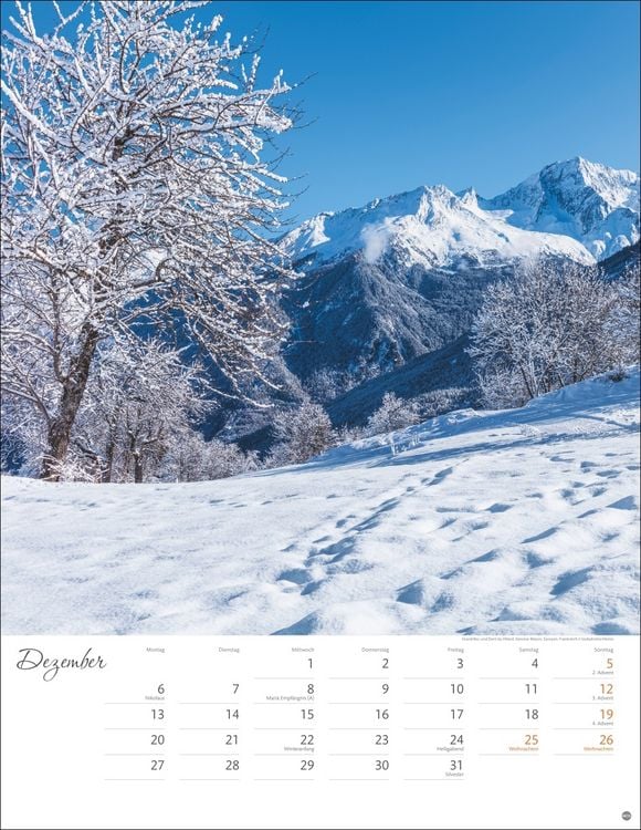 Produktbild: Sch&ouml;nes Alpenland Posterkalender 2027