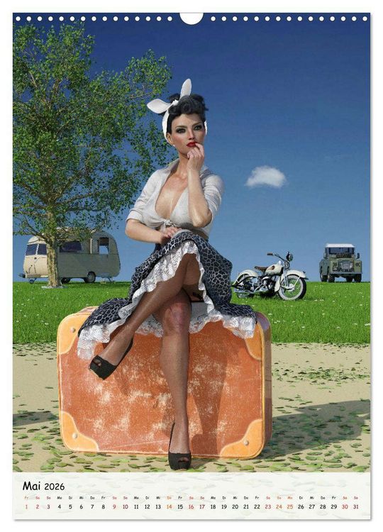 Produktbild: Bunny Shooting (Wandkalender 2026 DIN A3 hoch), CALVENDO Monatskalender