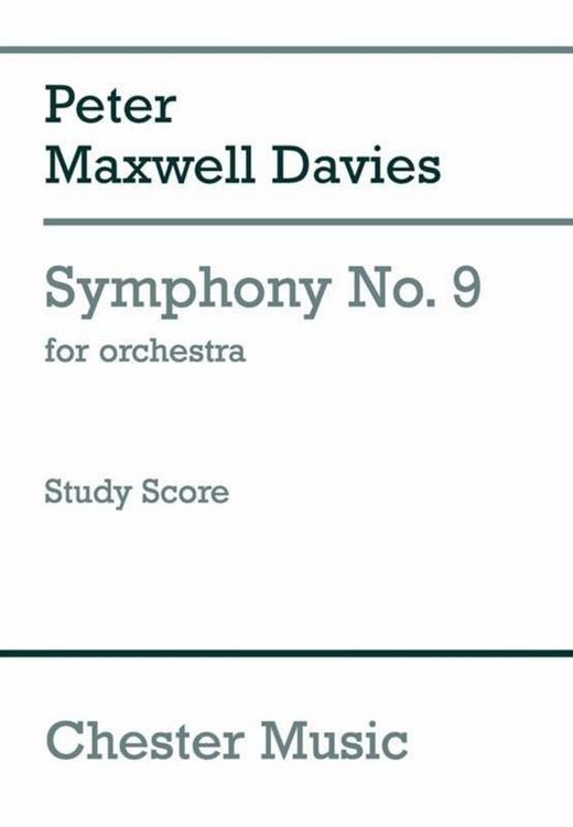 Produktbild: Symphony No. 9 for Orchestra
