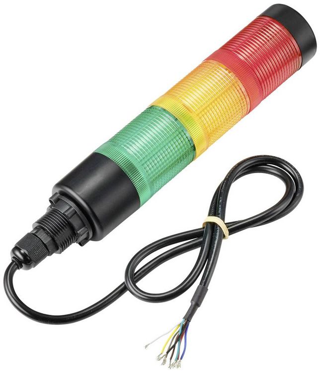 Produktbild: TRU COMPONENTS TC-11469364 Signals&auml;ule LED Rot, Gelb, Gr&uuml;n IP65 1St.