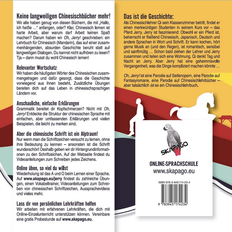Produktbild: Gibas, P: Oh, Jerry! Chinesischkurs f&uuml;r Anf&auml;nger (A1-A2). Ch