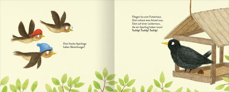 Produktbild: 10 kleine Sperlinge