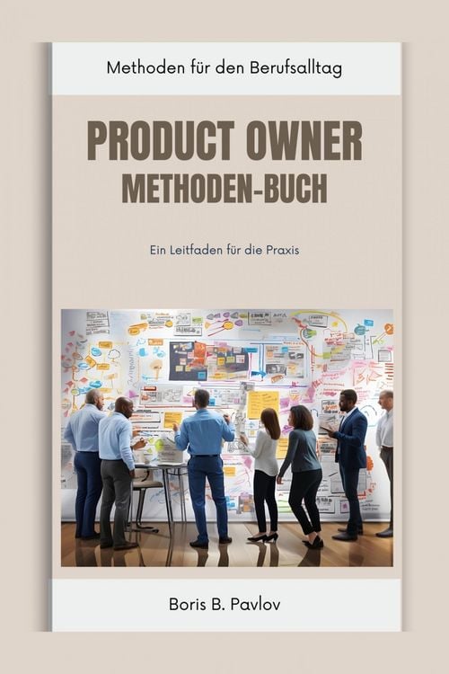 Produktbild: Product Owner Methoden-Buch