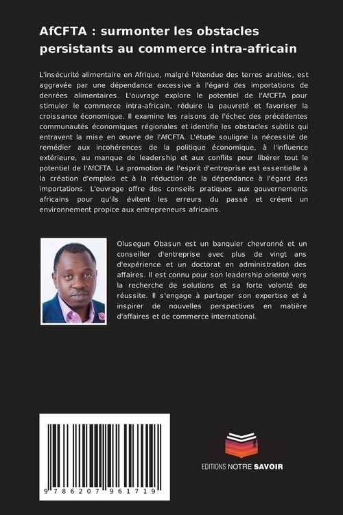 Produktbild: AfCFTA : surmonter les obstacles persistants au commerce intra-africain