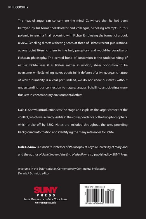 Produktbild: Statement on the True Relationship of the Philosophy of Nature to the Revised Fichtean Doctrine