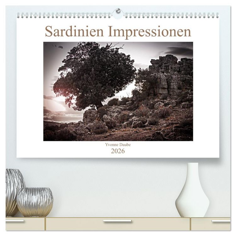 Produktbild: Sardinien Impressionen (hochwertiger Premium Wandkalender 2026 DIN A2 quer), Kunstdruck in Hochglanz
