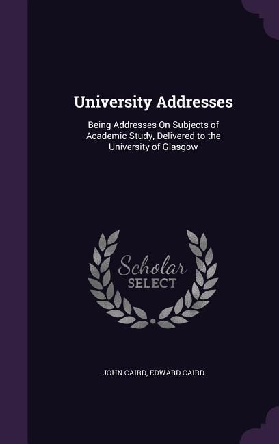 Produktbild: University Addresses