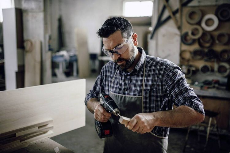 Produktbild: TOOLCRAFT TO-5343207 Schutzbrille Schwarz, Klar EN 166 DIN 166