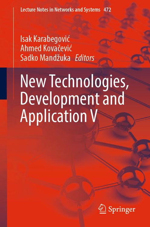 Produktbild: New Technologies, Development and Application V