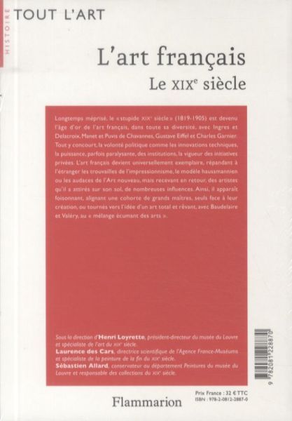Produktbild: L'art fran&ccedil;ais: le XIXe si&egrave;cle