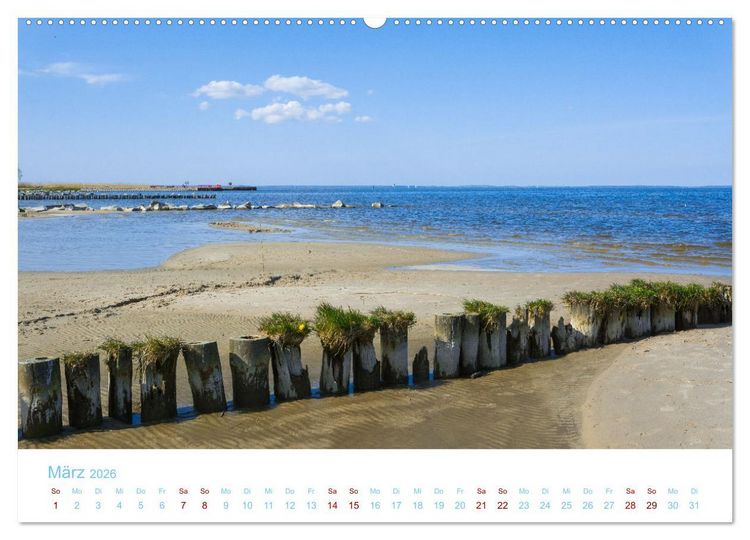 Produktbild: Unterwegs auf Usedom (hochwertiger Premium Wandkalender 2026 DIN A2 quer), Kunstdruck in Hochglanz