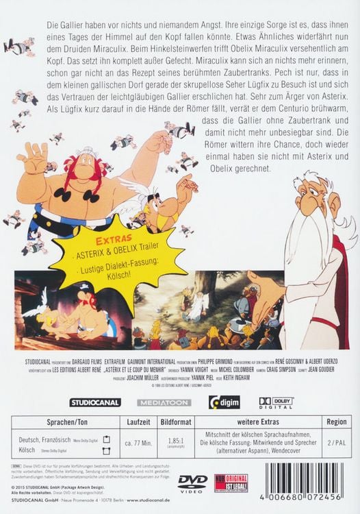 Produktbild: Asterix - Operation Hinkelstein - Digital Remastered