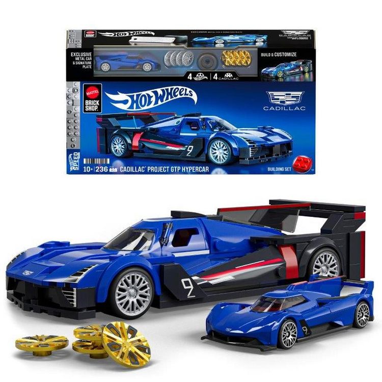 Produktbild: Mattel Brick Shop HW SPEED SERIES CADILLAC