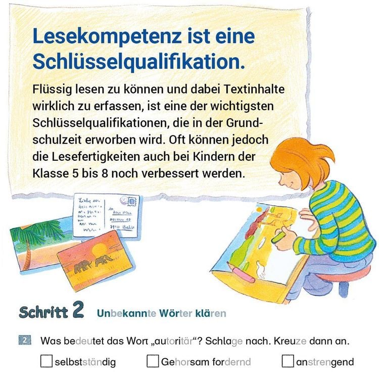 Produktbild: Das &Uuml;bungsheft Lesen 6