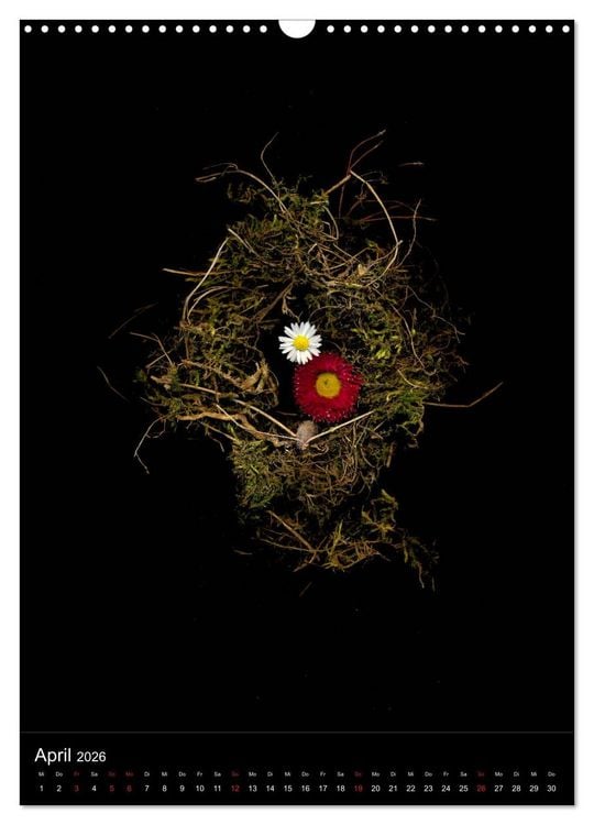 Produktbild: Blumen bei Nacht (Wandkalender 2026 DIN A3 hoch), CALVENDO Monatskalender