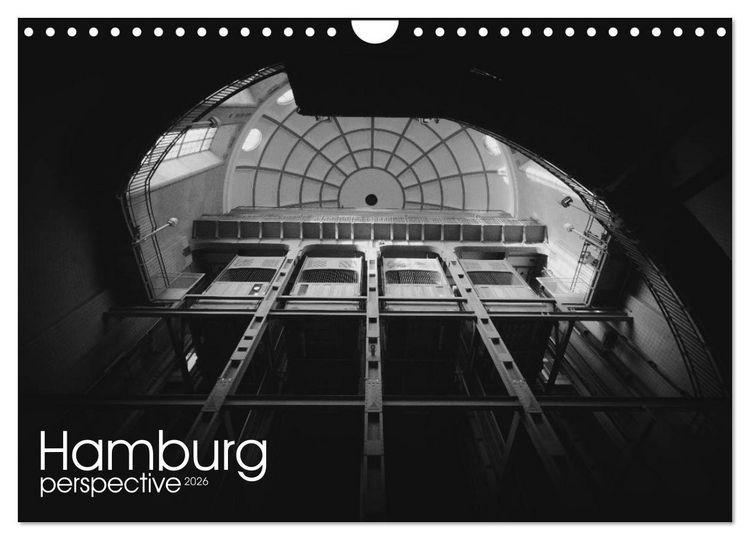 Produktbild: Hamburg perspective 2026 (Wandkalender 2026 DIN A4 quer), CALVENDO Monatskalender