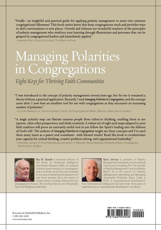 Produktbild: Managing Polarities in Congregations