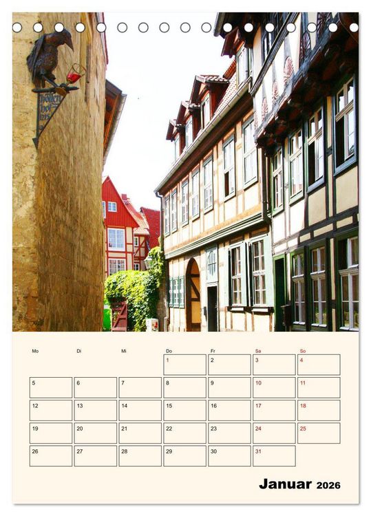 Produktbild: Sch&ouml;nes Sachsen-Anhalt (Tischkalender 2026 DIN A5 hoch), CALVENDO Monatskalender