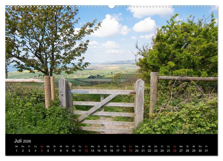 Produktbild: Unterwegs auf der Isle of Wight (Wandkalender 2026 DIN A2 quer), CALVENDO Monatskalender