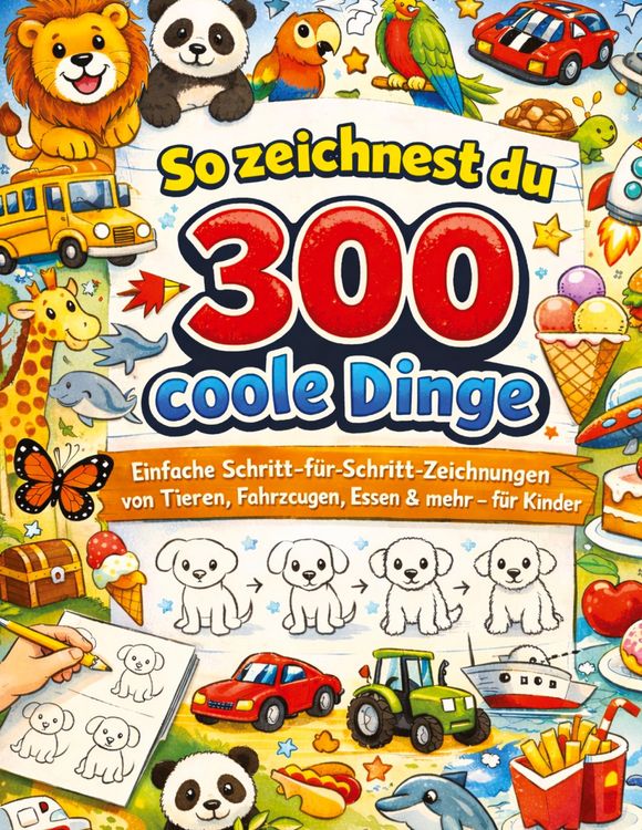 Produktbild: So zeichnest du 300 coole Dinge