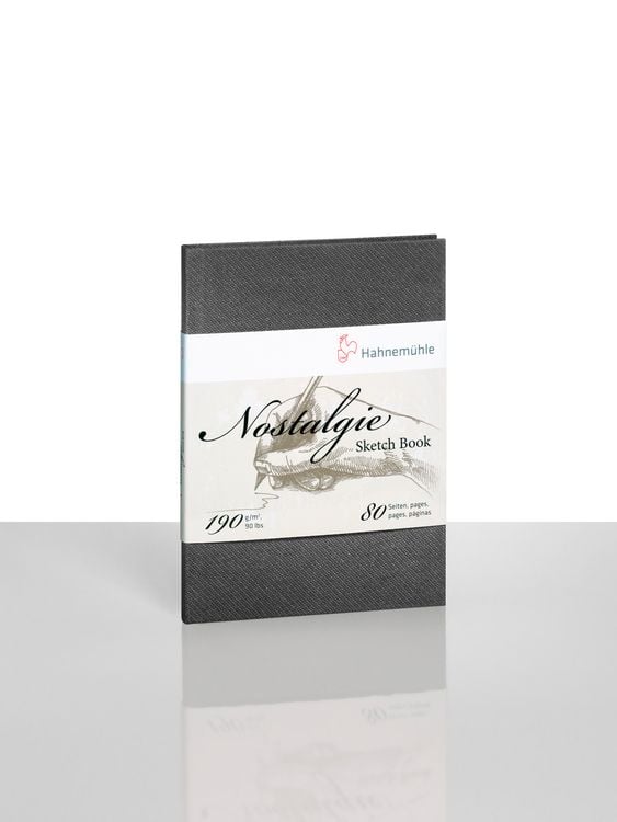 Produktbild: Hahnem&uuml;hle Papier Nostalgie Skizzenbuch, DIN A 4 Hochformat, 190 g/m&sup2;