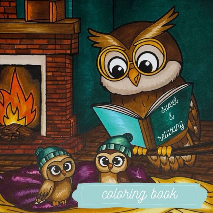 Produktbild: Sweet &amp; Relaxing Coloring Book &ndash; Kreatives Malbuch f&uuml;r Entspannung &amp; Freude