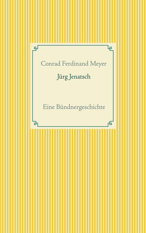 Produktbild: J&uuml;rg Jenatsch