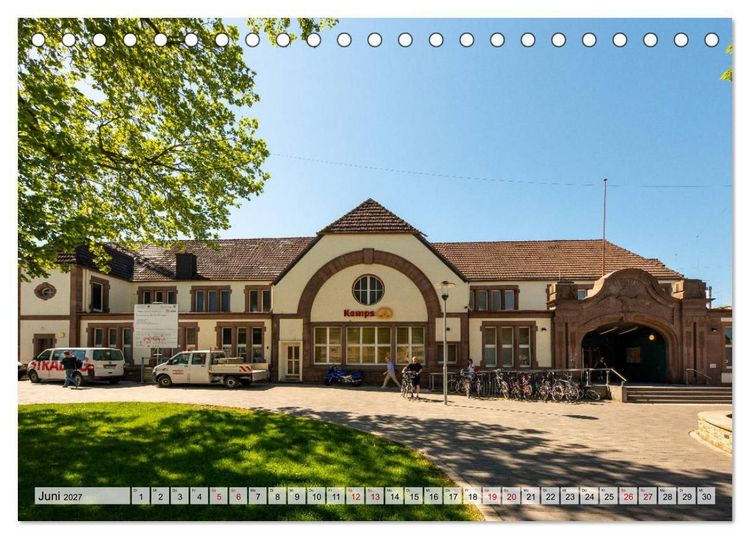 Produktbild: Bahnh&ouml;fe im Ruhr-Revier (Tischkalender 2027 DIN A5 quer), CALVENDO Monatskalender