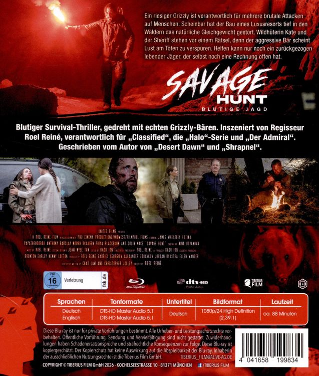Produktbild: Savage Hunt - Blutige Jagd