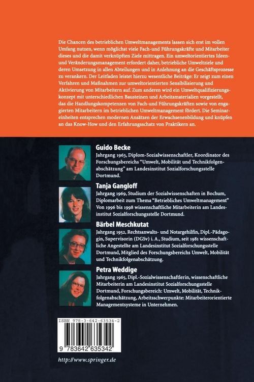 Produktbild: Dialogorientiertes Umweltmanagement und Umweltqualifizierung