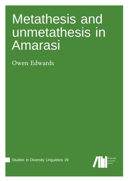 Produktbild: Metathesis and unmetathesis in Amarasi