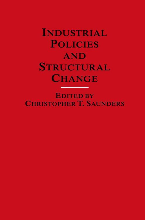 Produktbild: Industrial Policies and Structural Change