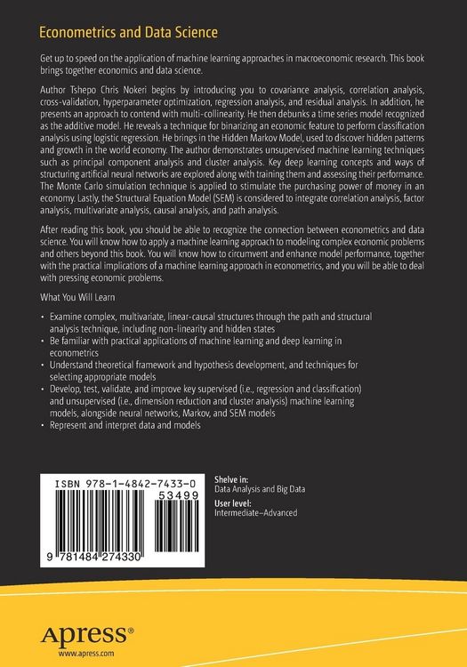Produktbild: Econometrics and Data Science