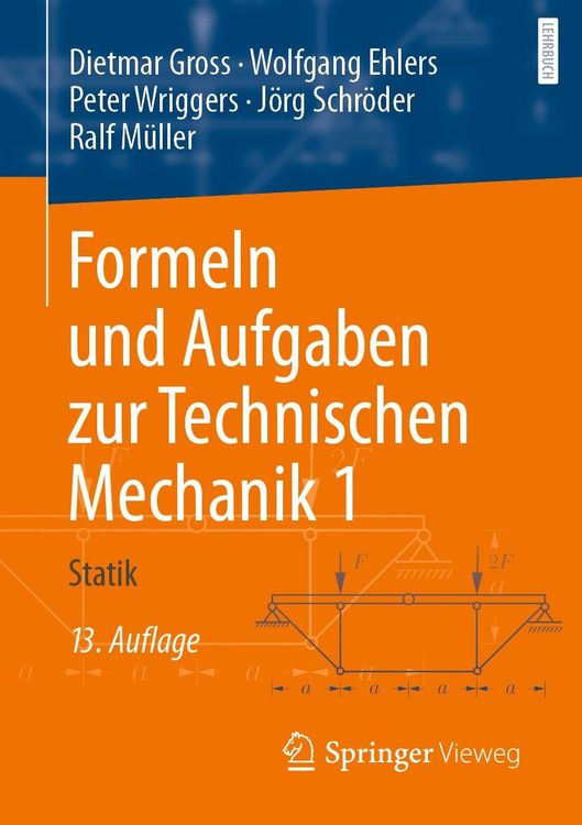 Produktbild: Formeln und Aufgaben zur Technischen Mechanik 1