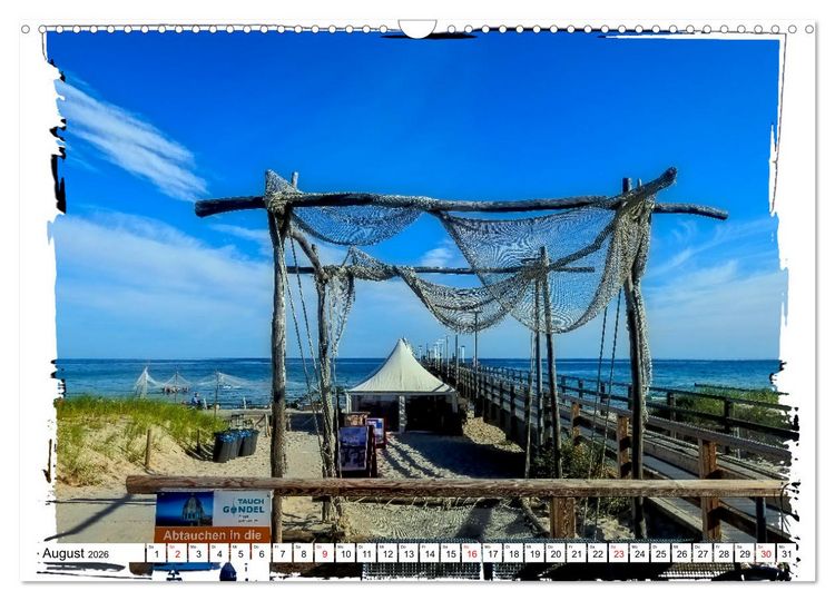 Produktbild: Zingst Sehnsucht nach Meer (Wandkalender 2026 DIN A3 quer), CALVENDO Monatskalender
