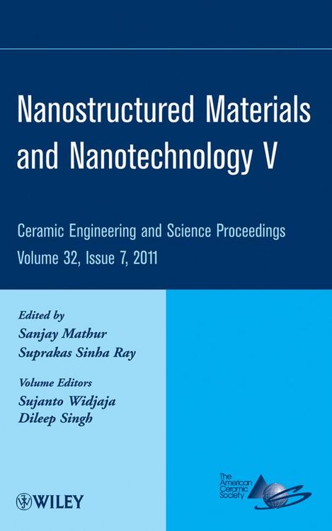 Produktbild: Nanostructured Materials and Nanotechnology V, Volume 32, Issue 7