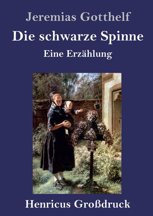 Produktbild: Die schwarze Spinne (Gro&szlig;druck)