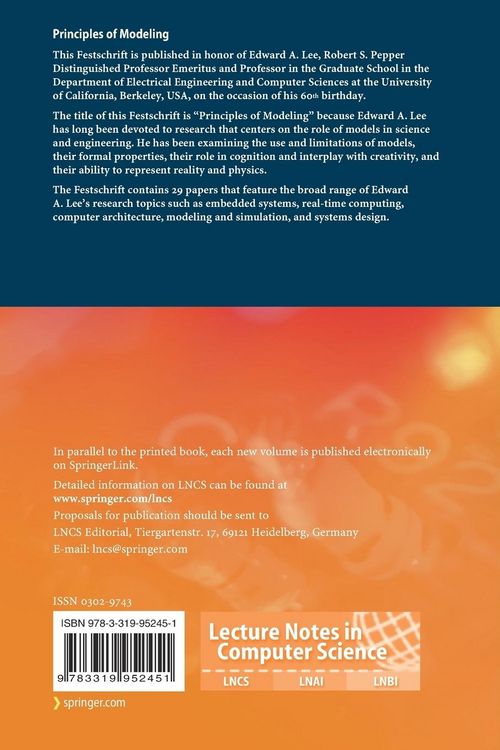 Produktbild: Principles of Modeling