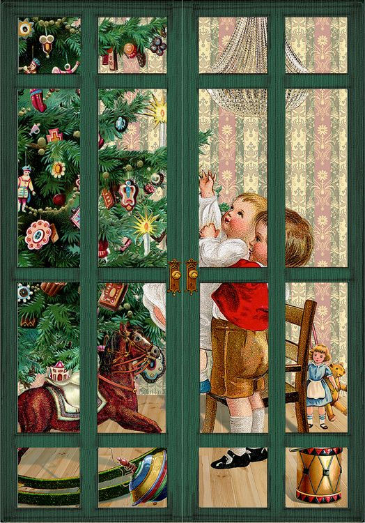 Produktbild: Mini-Adventskalender &ndash; Nostalgische Adventsfenster